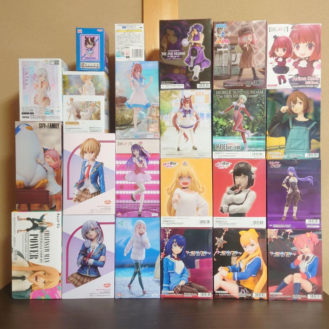 美女・美少女系 アニメ・マンガ フィギュア 23個セット【全て新品未開封】
