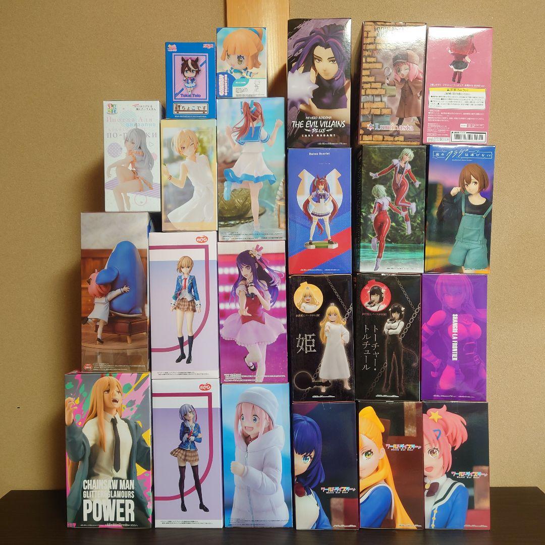 美女・美少女系 アニメ・マンガ フィギュア 23個セット【全て新品未開封】
