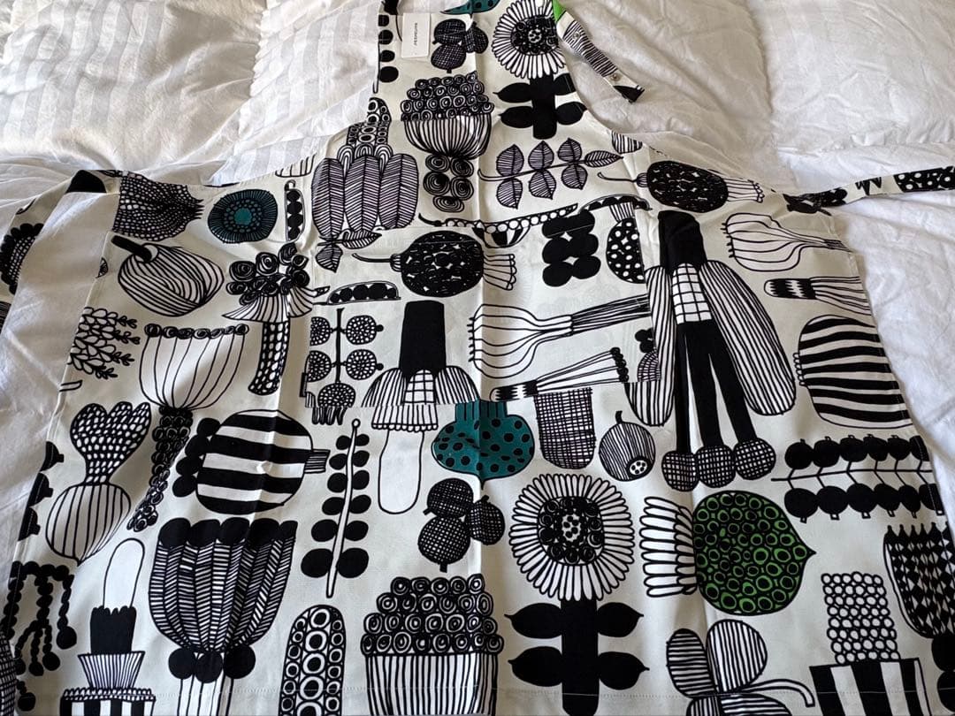 marimekko マリメッコ エプロン プータルフリン パルハート - メルカリ