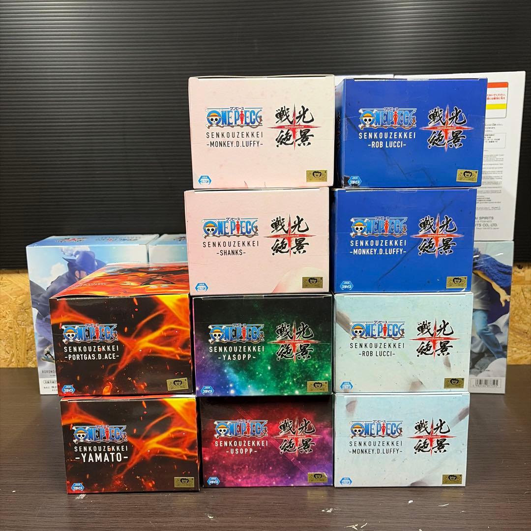ワンピース プライズ　フィギュア　閃光絶景 16体セット