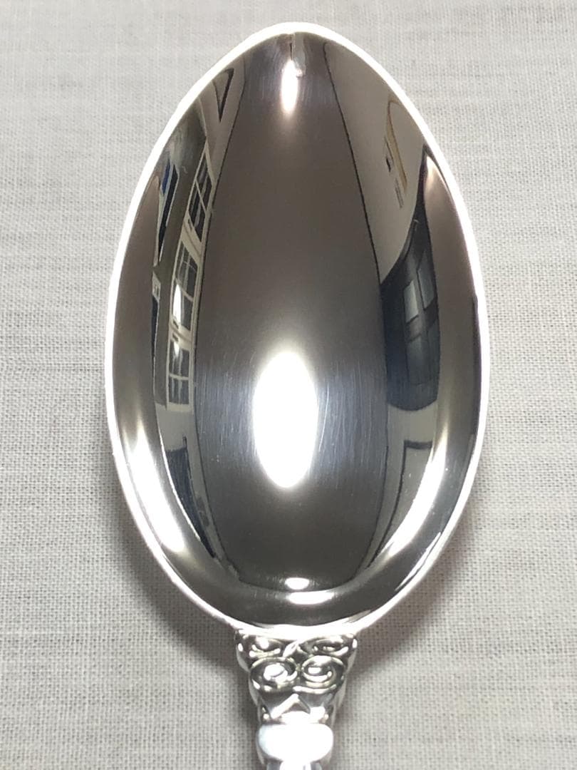 美品 ジョージジェンセン ACORN ディナースプーン STERLING ②