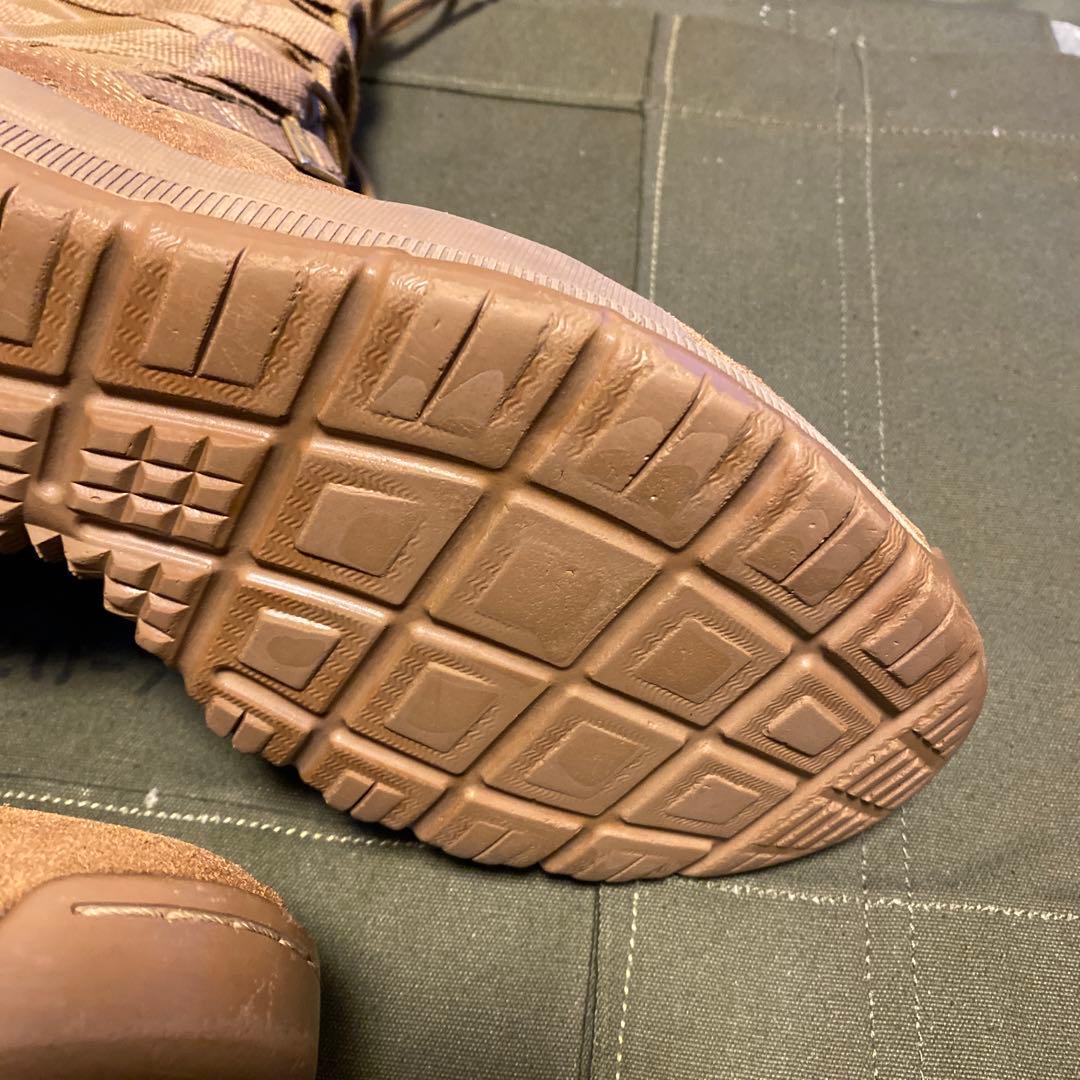 米軍 SFS Nike ミリタリーブーツ ブラウン - メルカリ