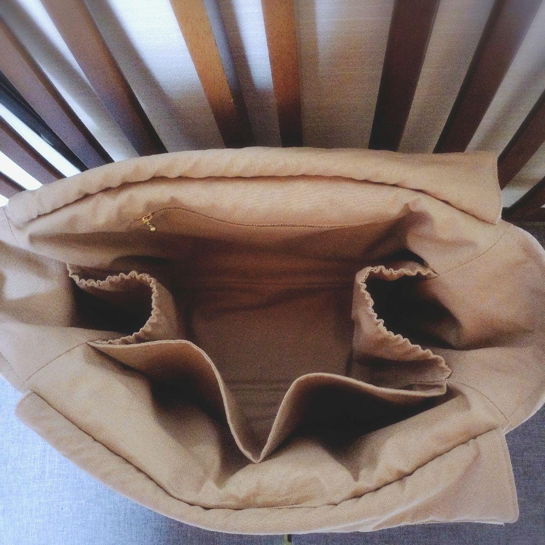 LiSA　ポケットいっぱいヌビバッグ　ファスナーバッグ　ハンドメイド