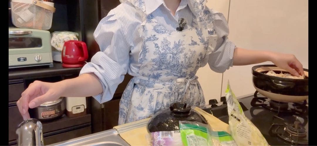 【韓国】チャングム風エプロン