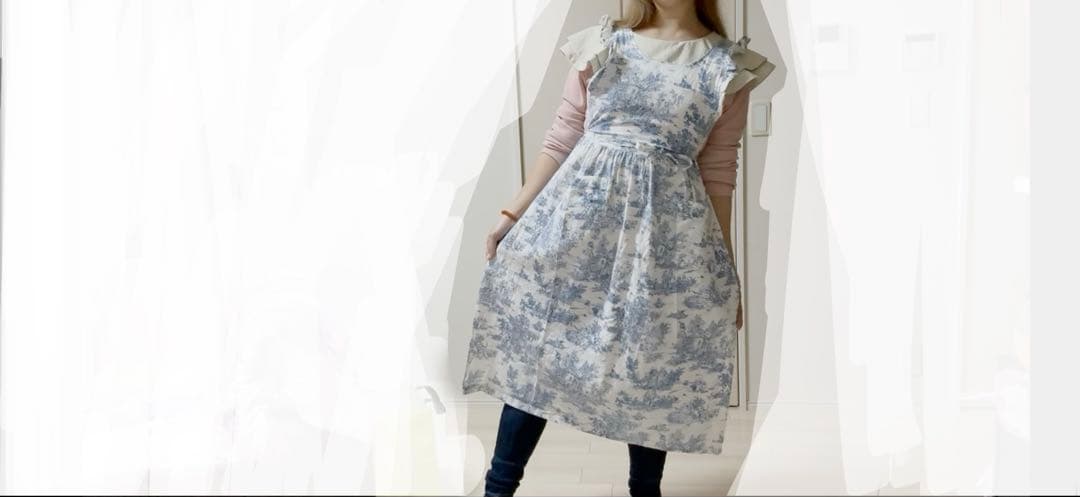 【韓国】チャングム風エプロン