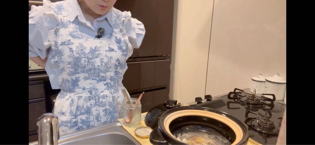 【韓国】チャングム風エプロン