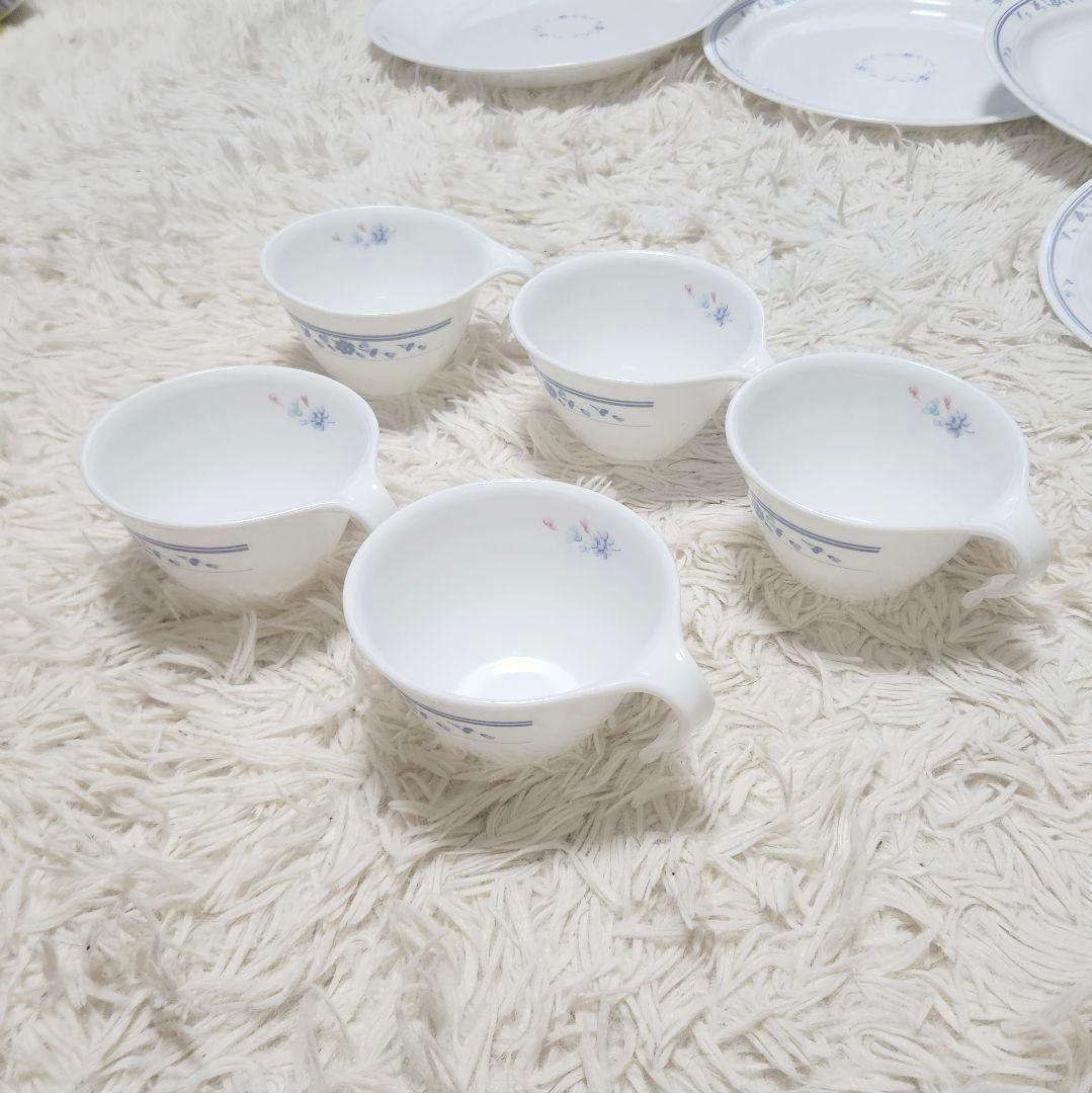 Corelle 岩城硝子　パステルレイン食器26ピースセット CR-26A-PL