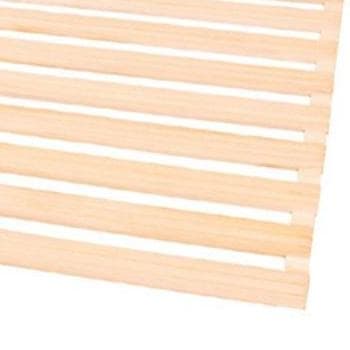 日本製 ロール式桐すのこベッド（シングル） 丸めて収納できるすのこマット