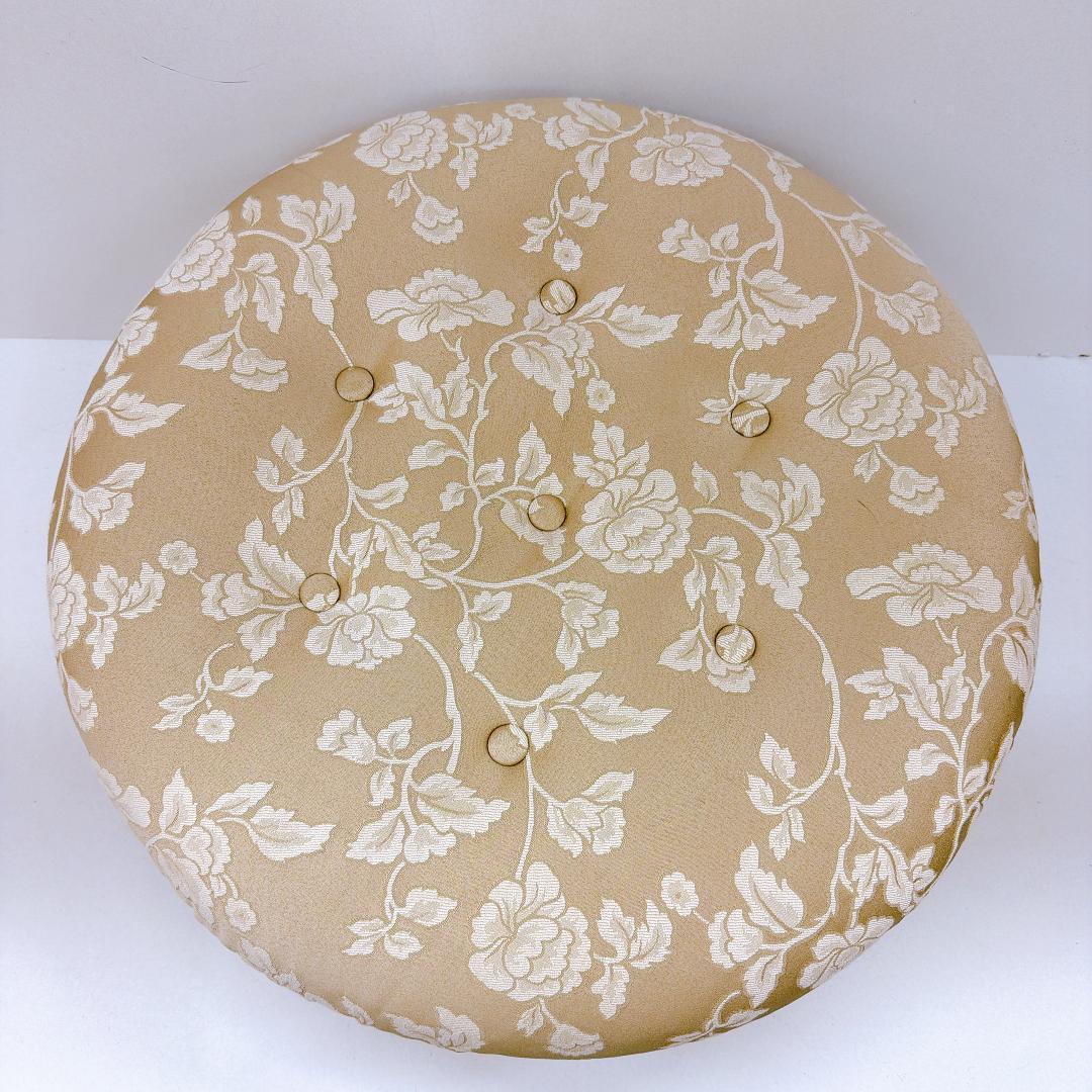 【美品】JenniferTaylor ジェニファーテイラー 丸スツール ②