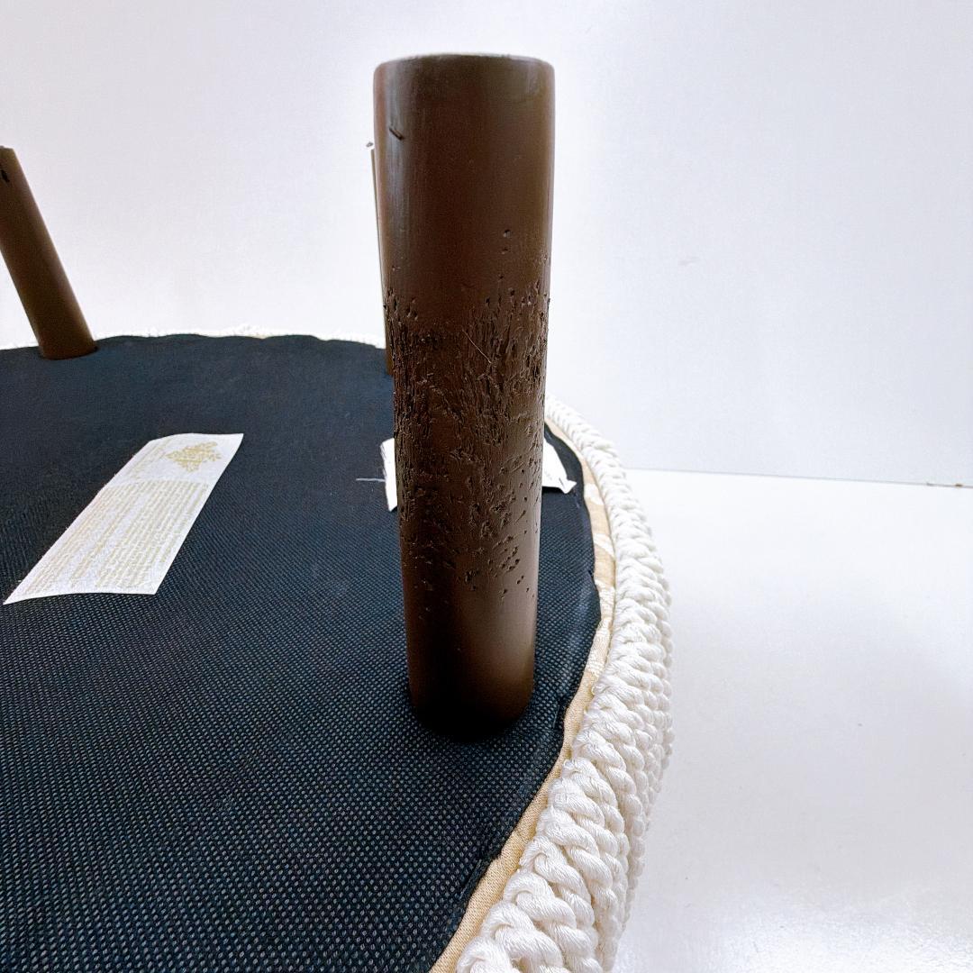 【美品】JenniferTaylor ジェニファーテイラー 丸スツール ②