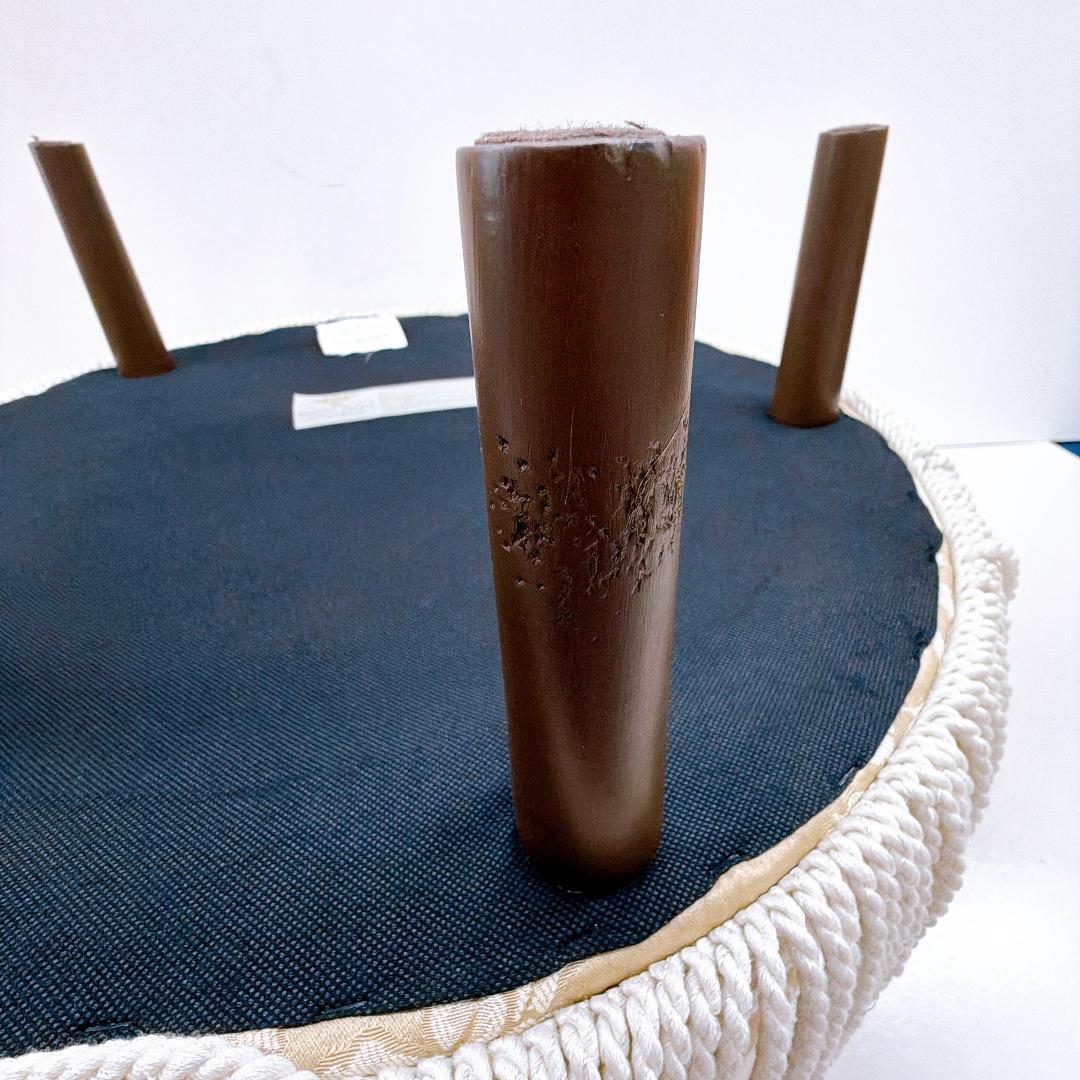 【美品】JenniferTaylor ジェニファーテイラー 丸スツール ②