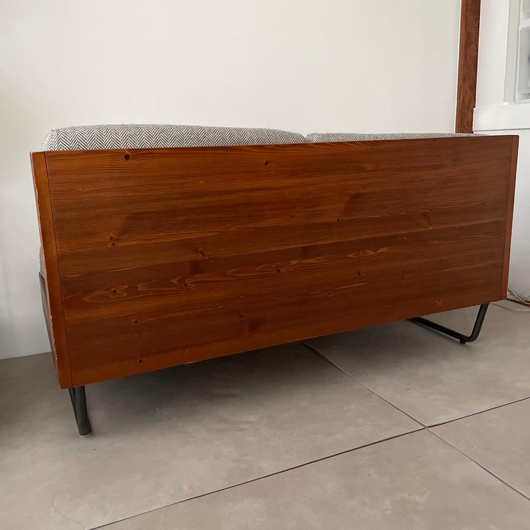 a.depeche ソファ ウォームLD ヘリンボーン チャコールブラウン