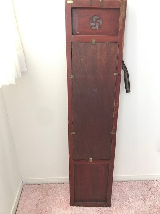 インテリア　アンティーク　中国　鏡　ミラー