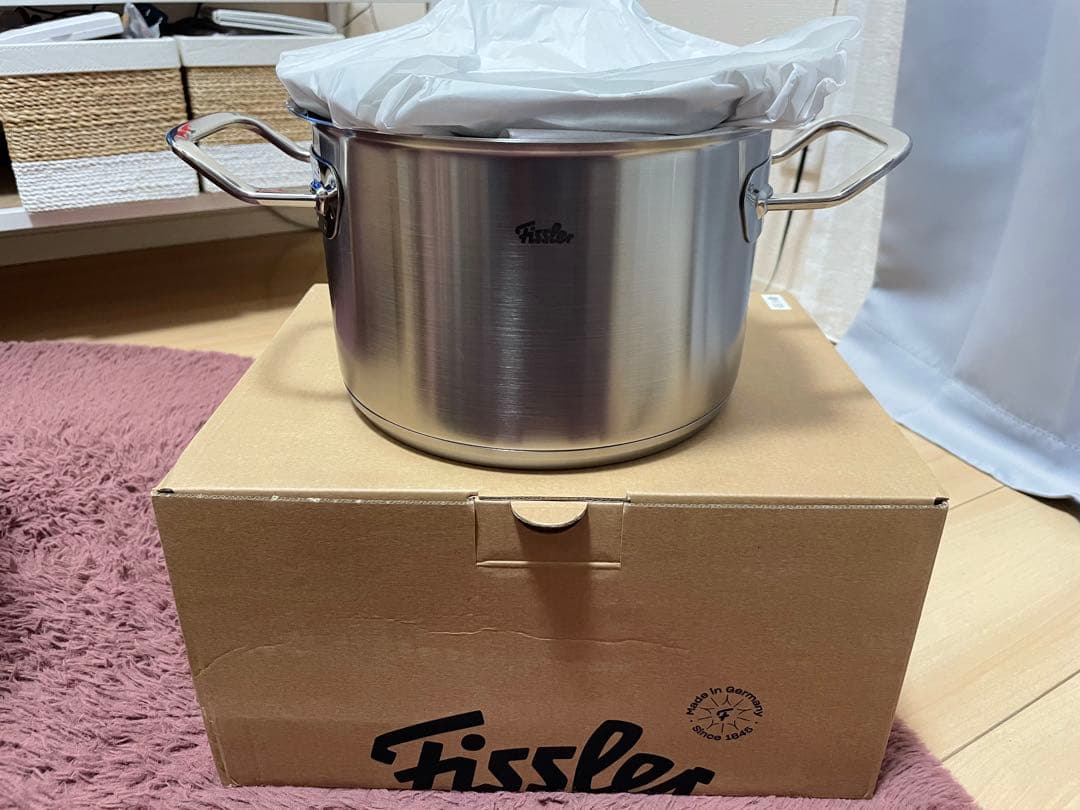 【未使用】Fissler 両手鍋 20cm プロフィコレクション