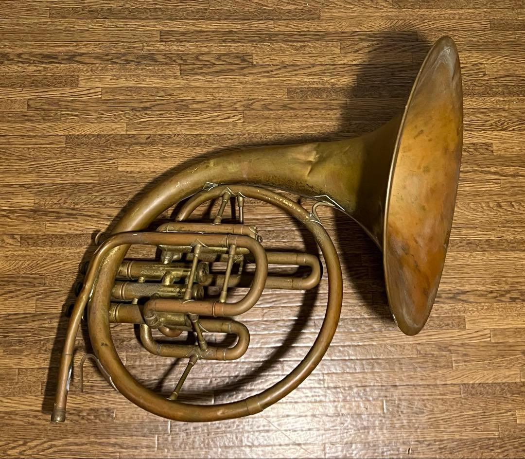 希少】NIKKAN ホルン ニッカン 管楽器 吹奏楽 - 管楽器・吹奏楽器高 品質