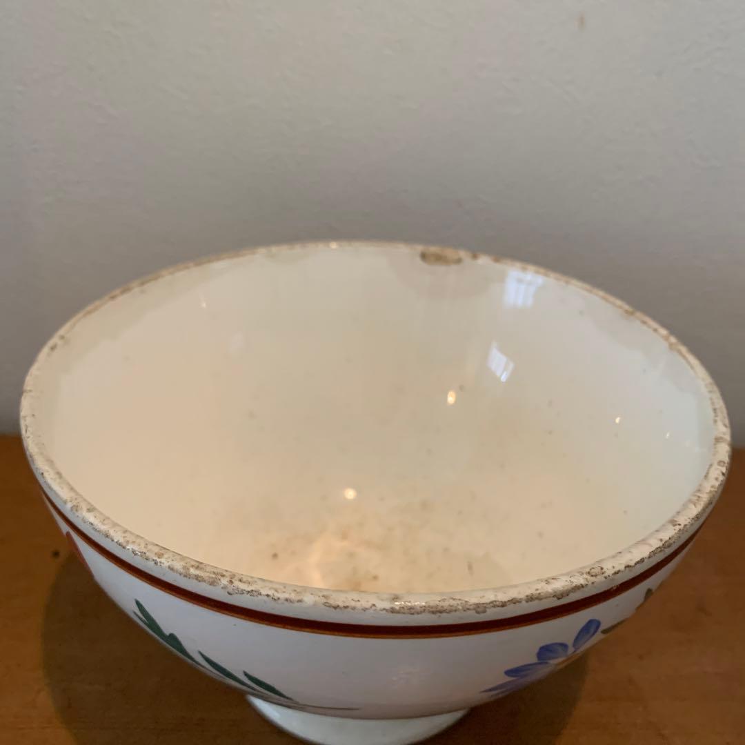 イギリス　アンティーク　カフェオレボウル