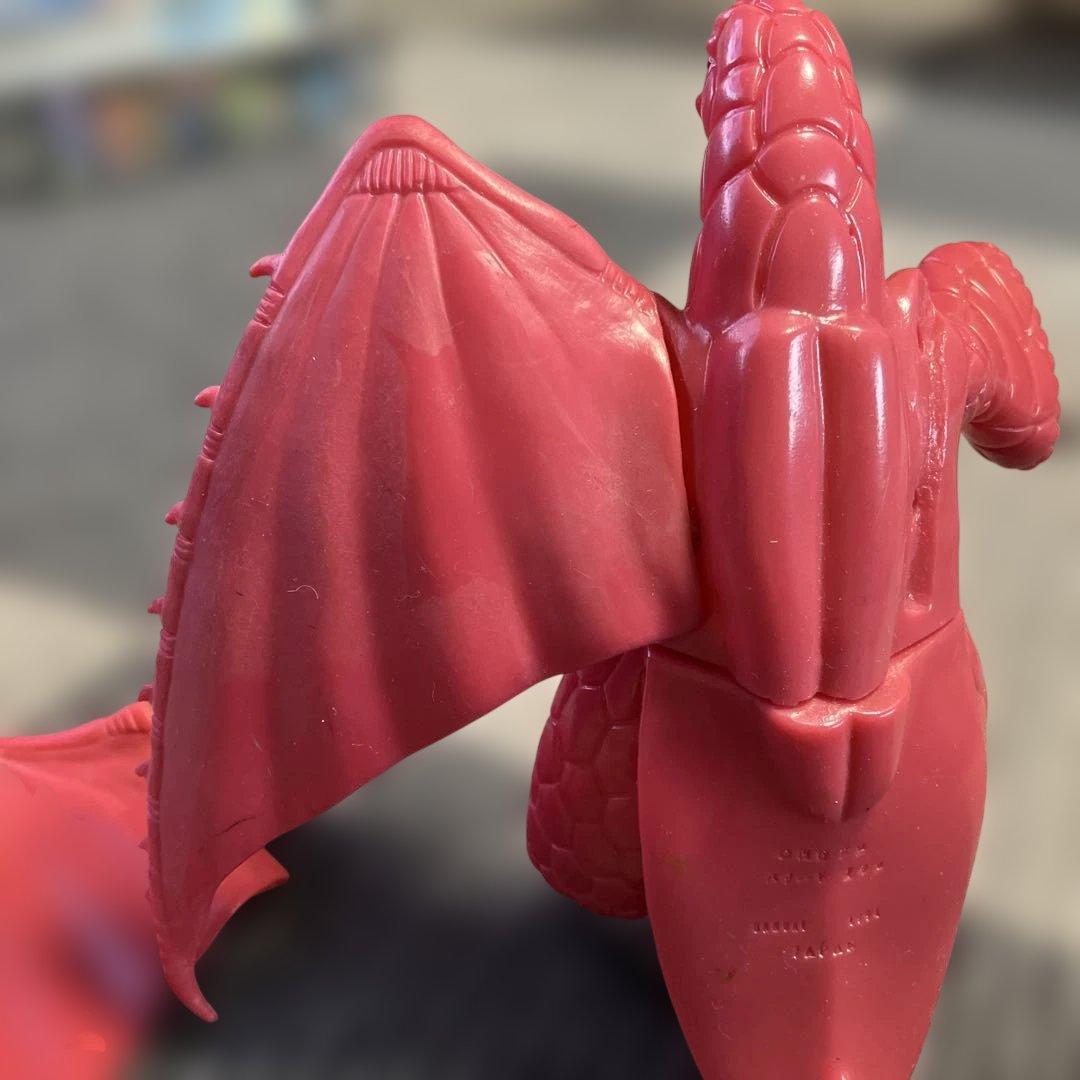 激レア】訳あり パワードドラコ ソフビ 当時版 ウルトラマンパワード