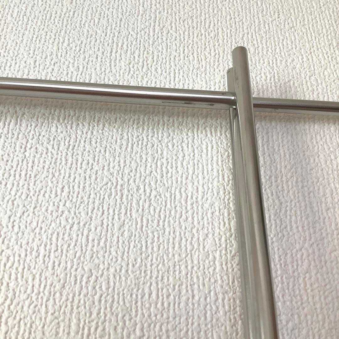 【都内引取限定】無印良品　ステンレスユニットシェルフ　帆立　クロスバー