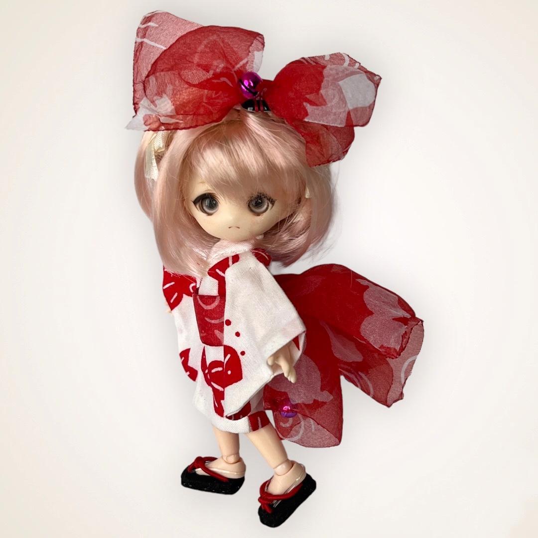 オビツ11　浴衣　着物　1/12　アウトフィット　ドール　服　ob11