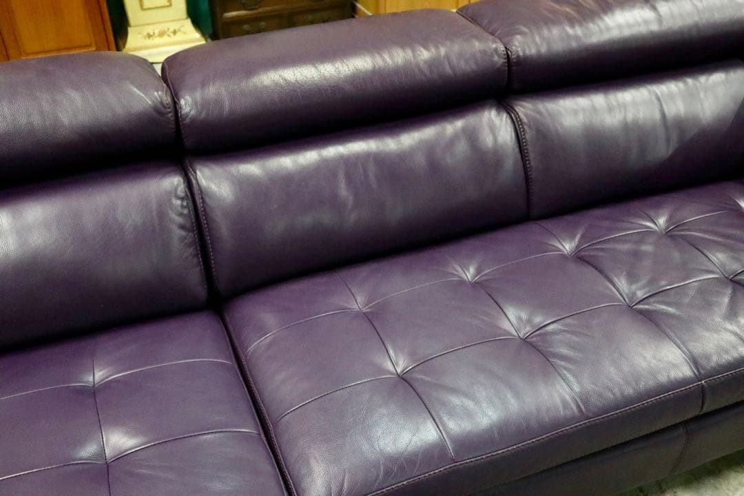 GMIH127○lether world / レザーワールド カウチソファ パ