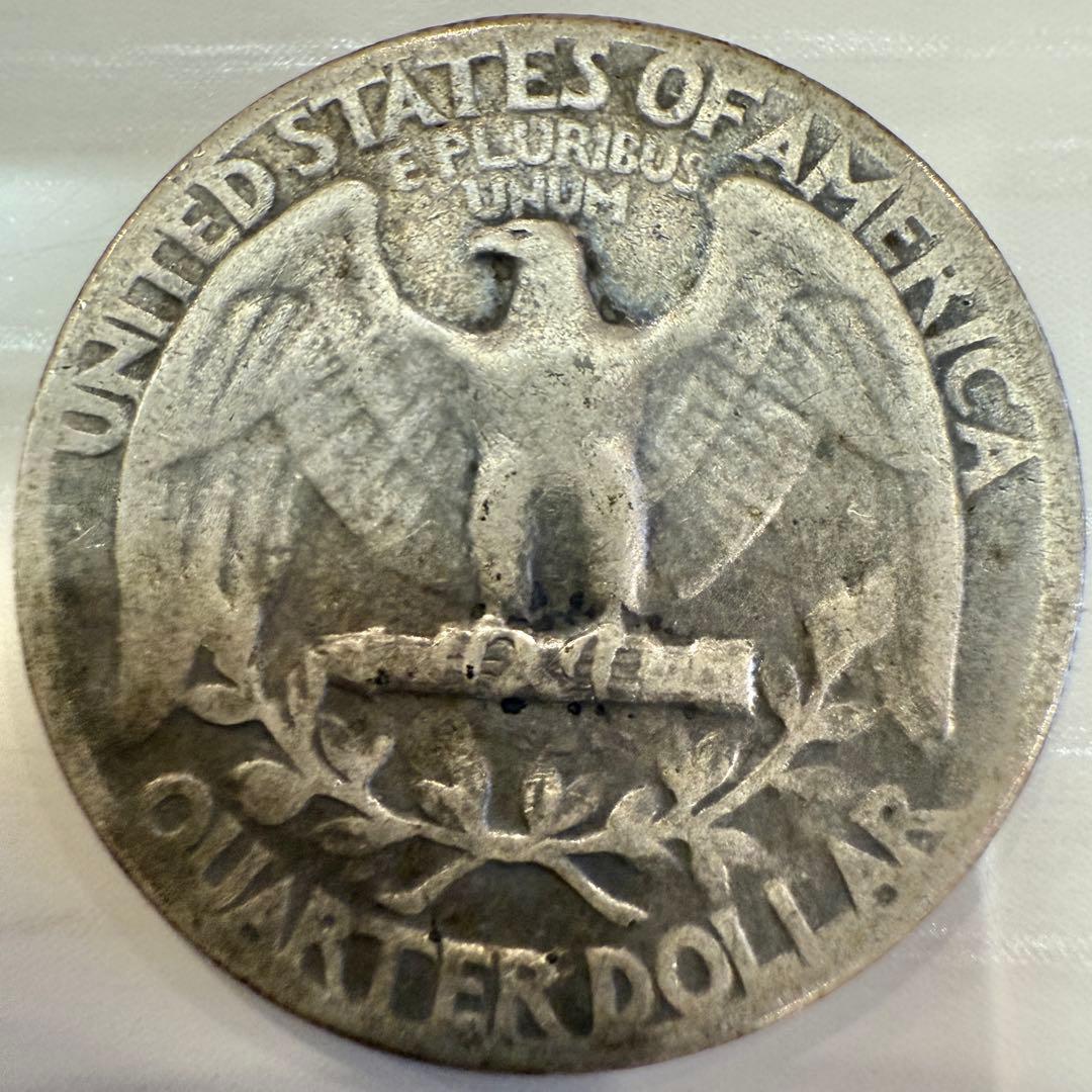 海外　銀貨　外国　古銭　6枚まとめ　アメリカ　クォーターダラー　など