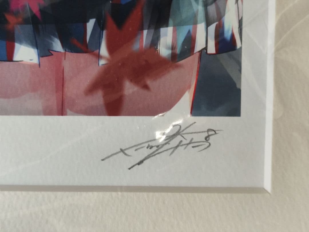 俺ガイル ぽんかん⑧展 直筆サイン入りアートグラフB - メルカリ