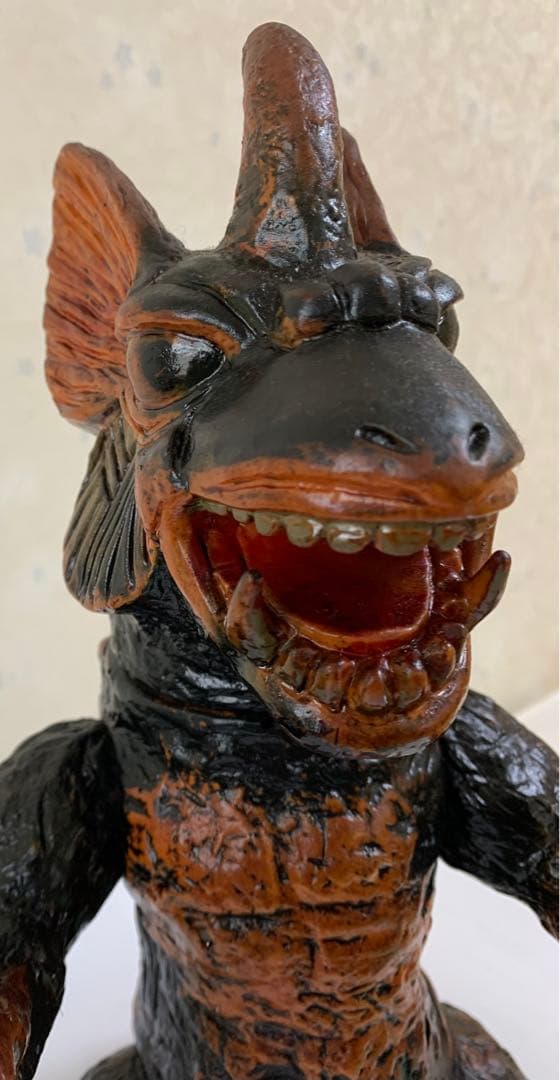 珍品希少 マルサン製1970 怪獣 ソフビ フィギュア ドラギラス