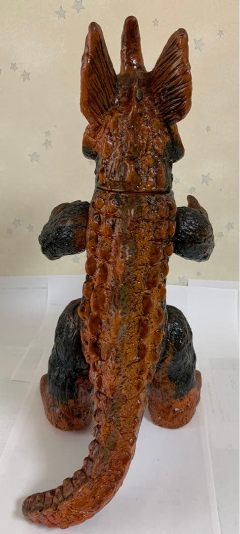 珍品希少 マルサン製1970 怪獣ソフビ フィギュア ドラギラス - メルカリ