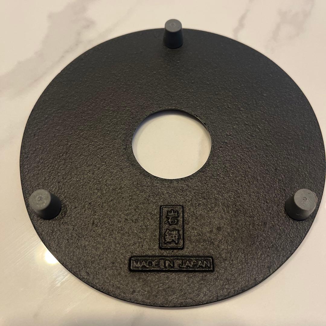 南部鉄器⭐︎岩鑄⭐︎釜敷付き鉄瓶⭐︎