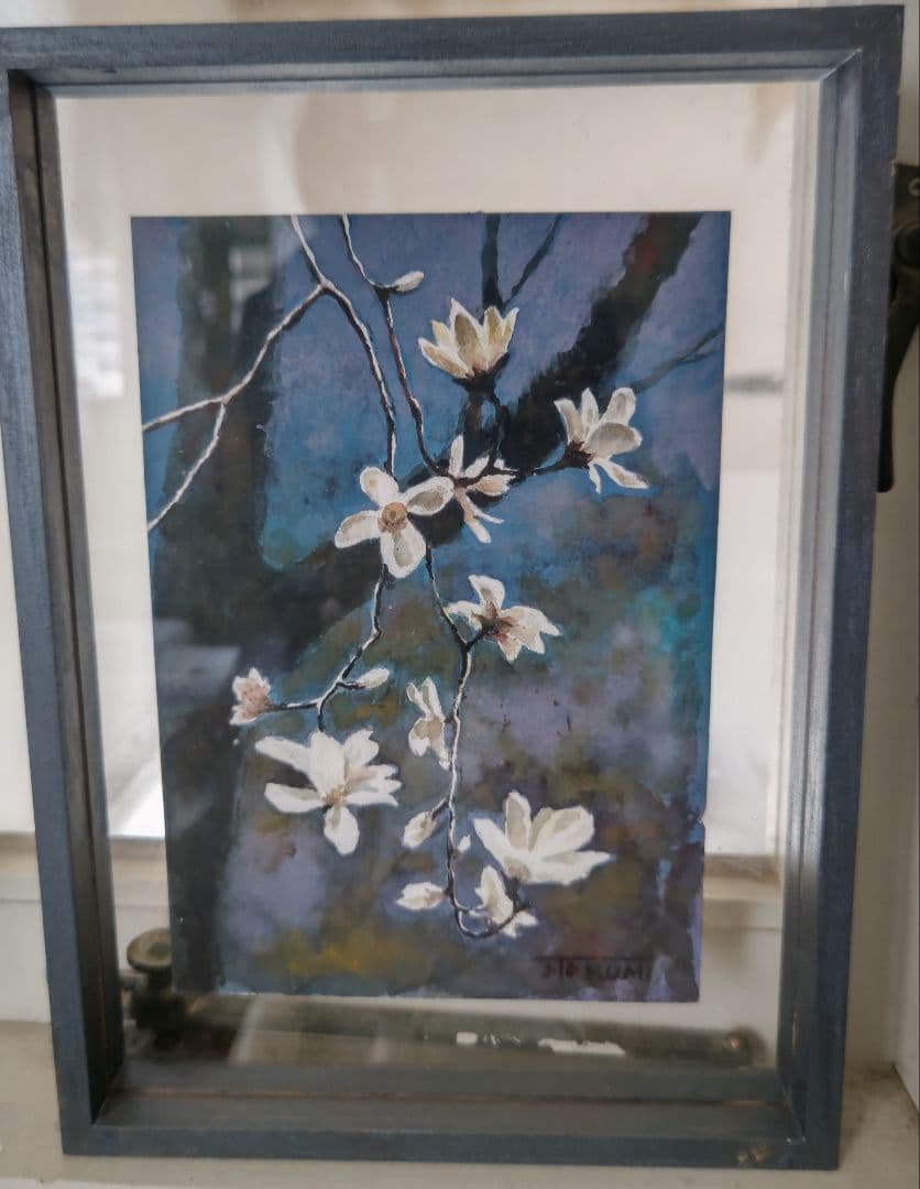 フランス　水彩画　ヴィンテージ