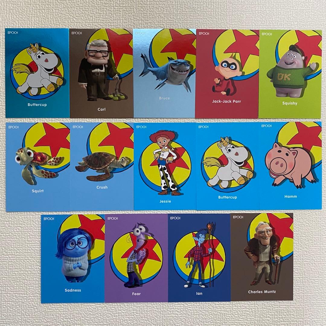 新品】エポック ピクサーコレクションカード 14枚 - メルカリ