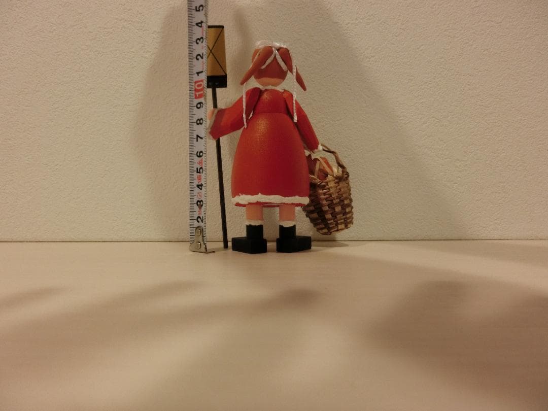 美品　ドイツ製　Bettina Franke　ランタンとカゴを持つ少女