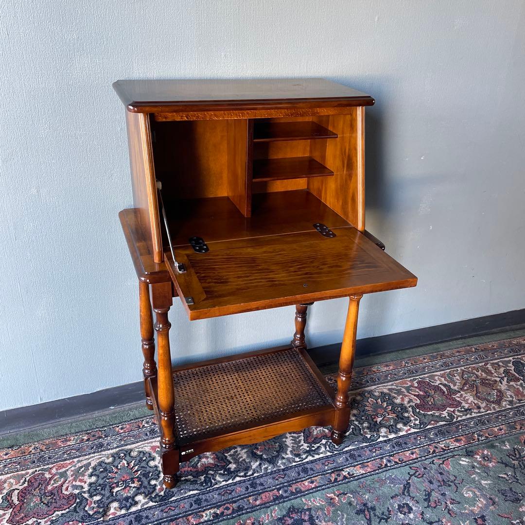 カリモク　コロニアル ライティングビューロー デスク ヴィンテージ