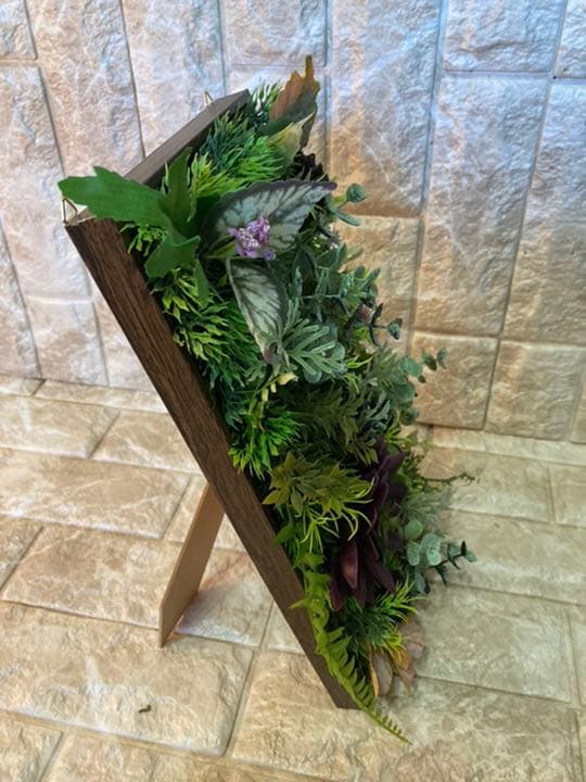 光触媒　人工観葉植物　造花　ウォールグリーン3828