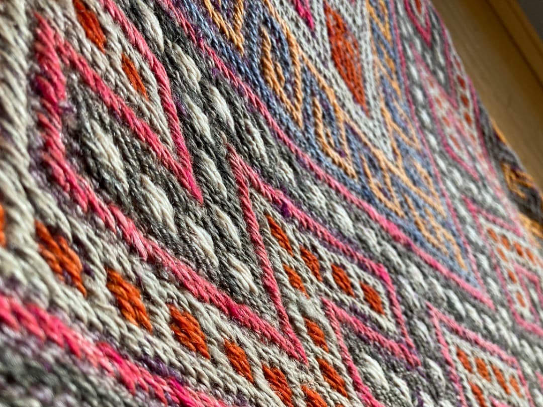 オールドキリムクッションカバー 52cm×46cm No. K15