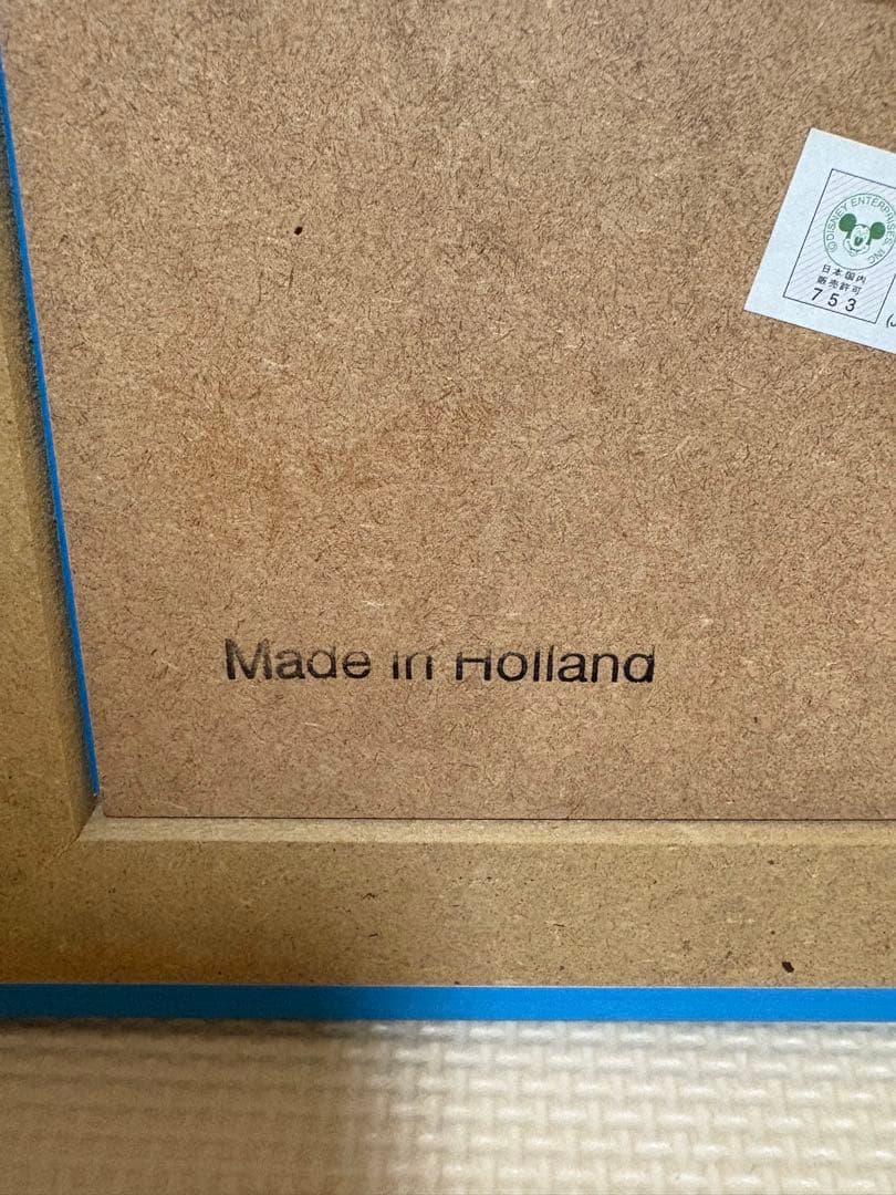 オランダ製 ディズニー キャラクターアート 油絵風 ドナルドダック