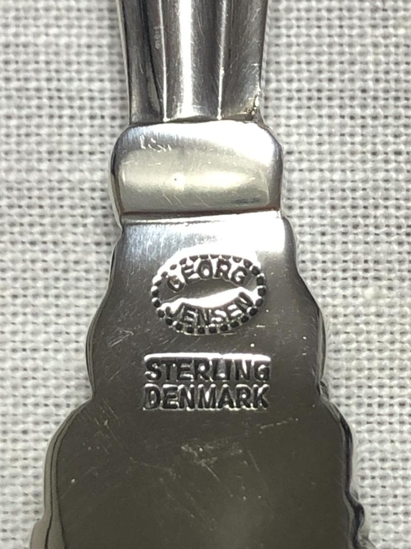 美品 ジョージジェンセン ACORN ディナースプーン STERLING ① - メルカリ