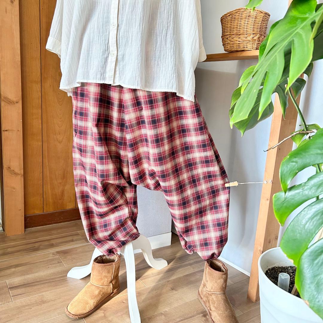 サルエルパンツ☆ハンドメイド(429番) - メルカリ