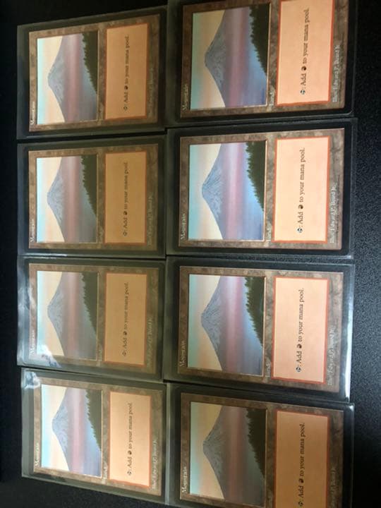 MTG 富士山　Mountain Edward P.Beard Jr　8枚セット