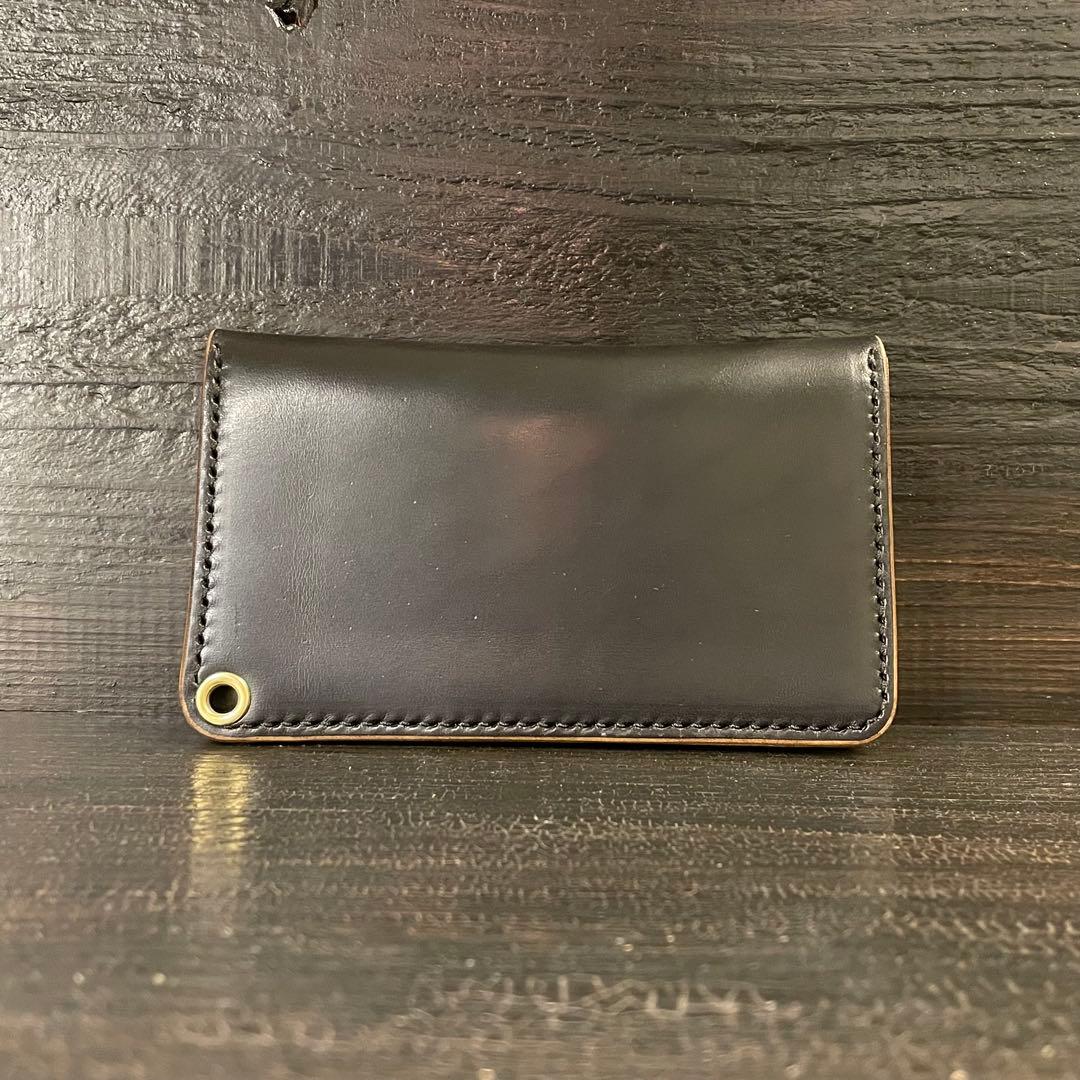 MARYAM ホースバット ミドルトラッカーウォレット2層 ハーフフラップ