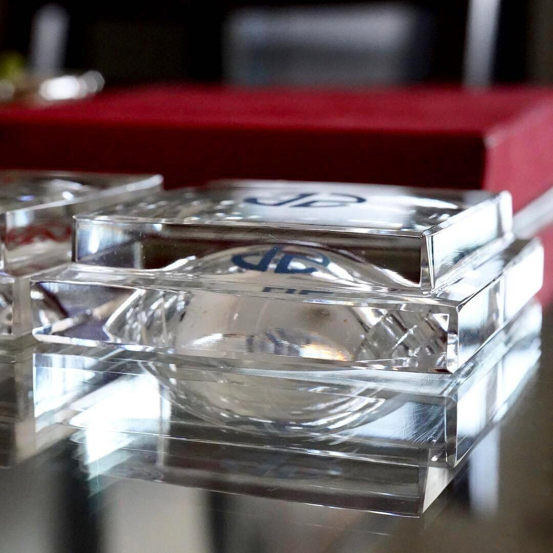 美品★オ－ルドバカラ★バターディッシュ 皿★塩入れ★ジョセフィーヌ ベイカー希少