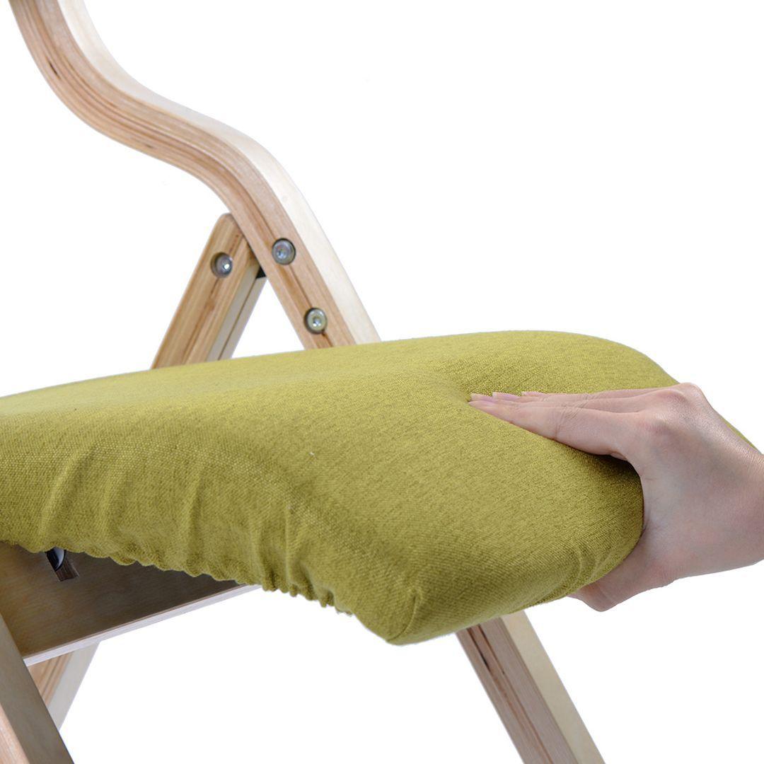 ダイニングチェア 完成品 木製 椅子 折りたたみチェア カバー洗える