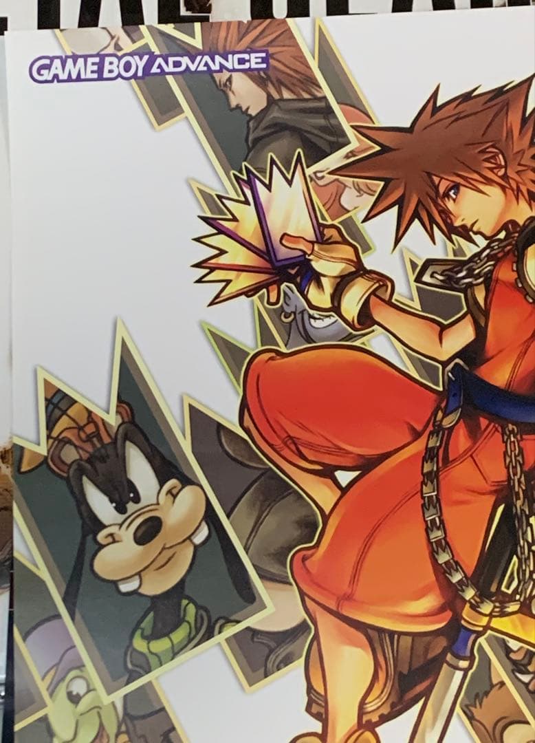 B2・折れ跡あり】 キングダムハーツ チェインオブメモリーズ 販促