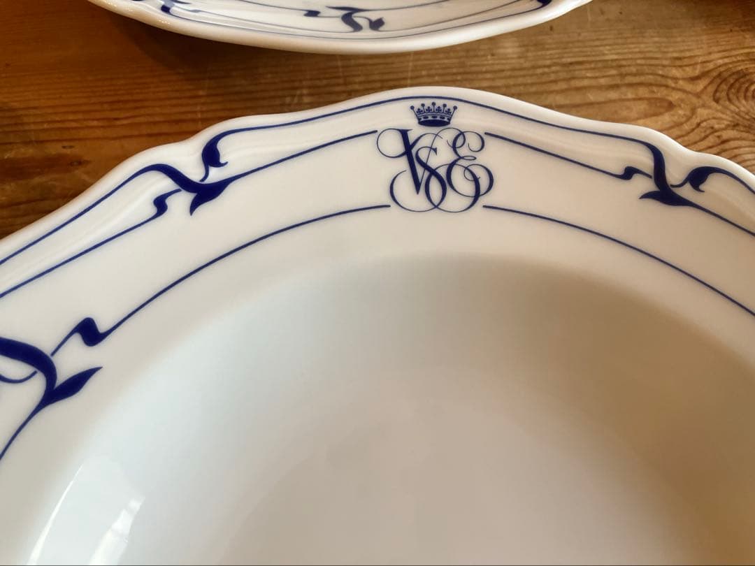 ジノリ　オリエントエクスプレス　23.5スーププレート×4