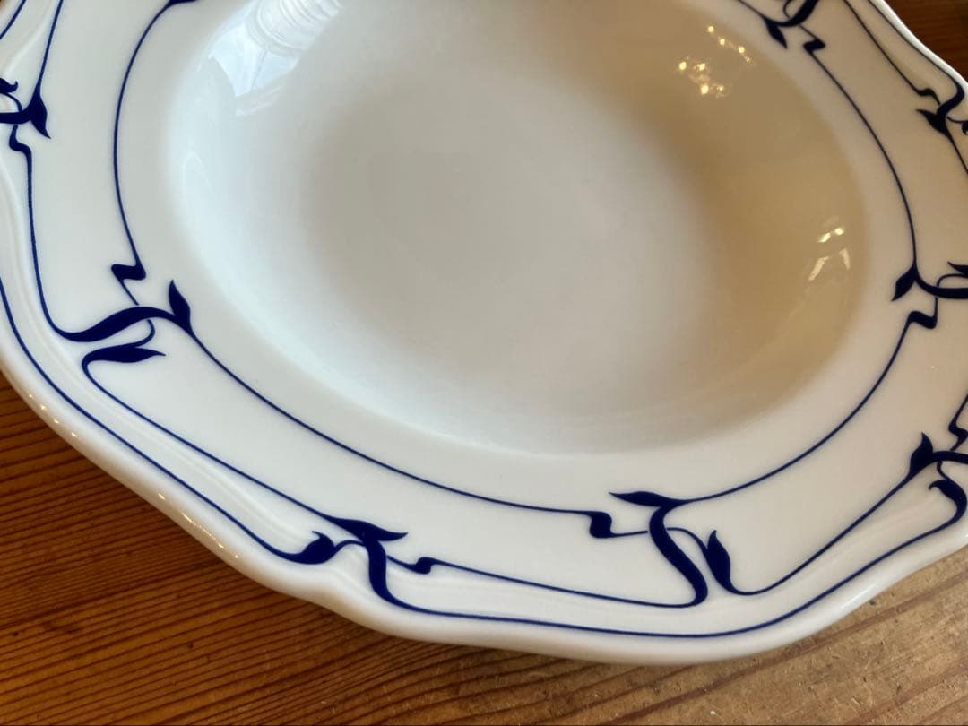 ジノリ　オリエントエクスプレス　23.5スーププレート×4