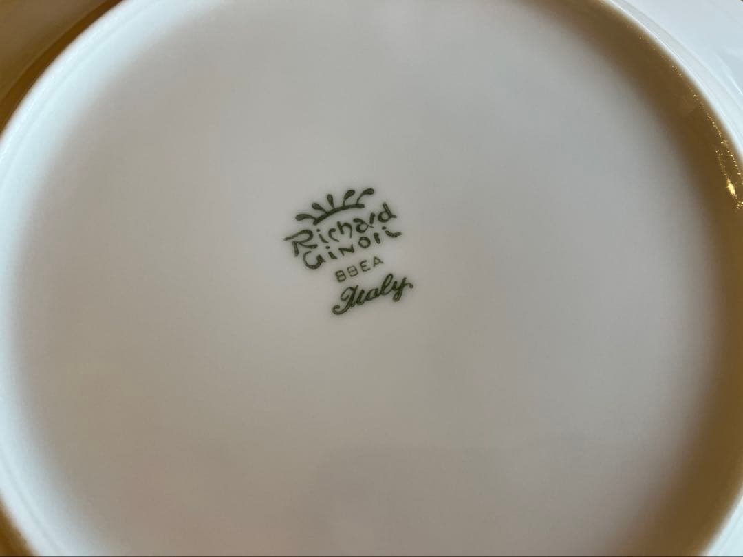 ジノリ　オリエントエクスプレス　23.5スーププレート×4