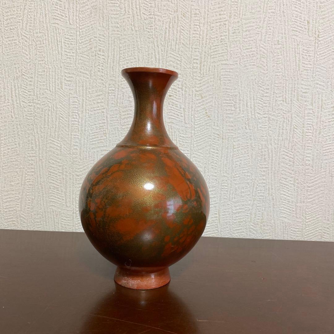 峰雲】青銅 花瓶 - メルカリ