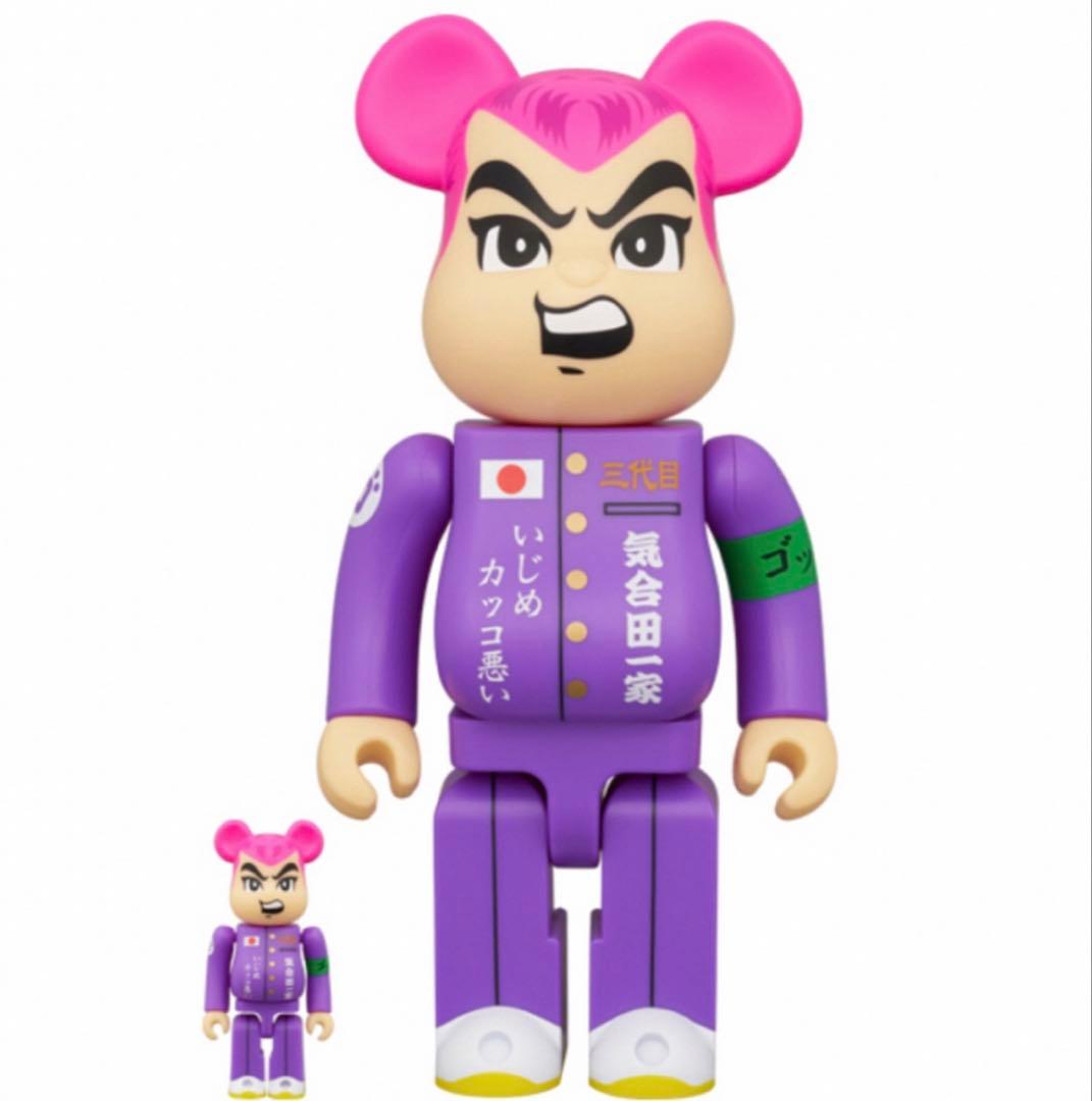 BE@RBRICK 気合田くん 2 & 3 100％ & 400％
