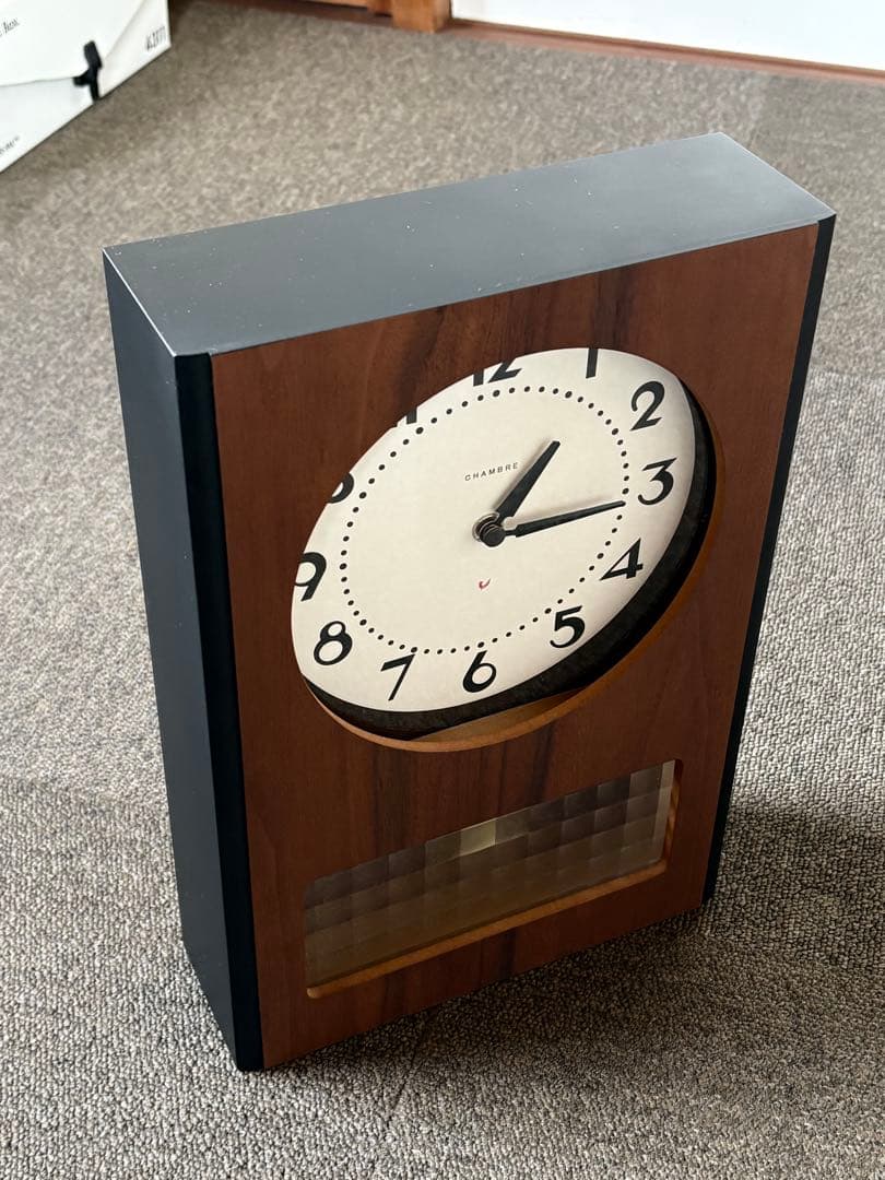 CHAMBRE 壁掛け時計 CH-077WN