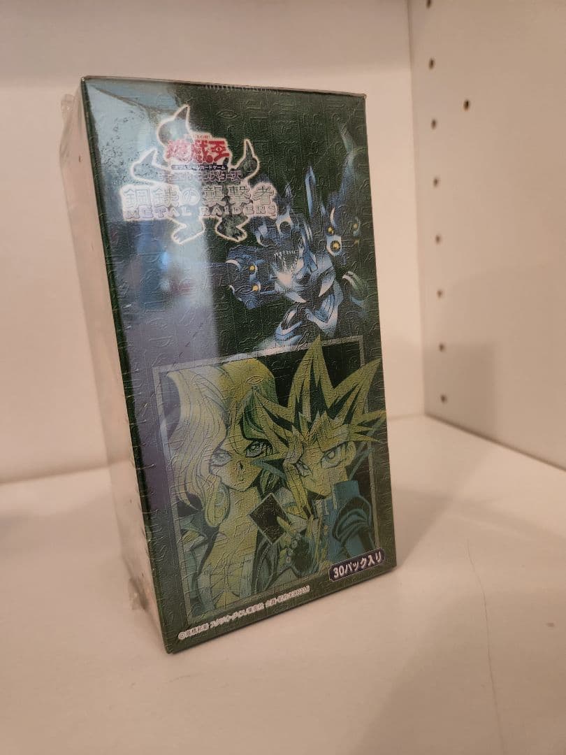 遊戯王未開封絶版BOX 鋼鉄の襲撃者METAL RAIDERS シュリンク付き
